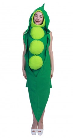 Green Peas Vegetable Food Veggie Costume
