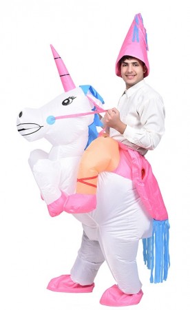 Unicorn carry me inflatable costume tt2018-1e