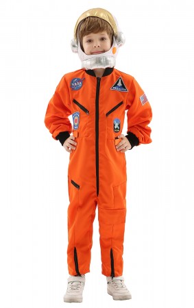 Child Orange Astronaut Costume vb4003_3