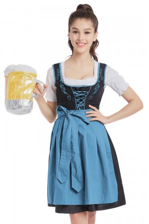 Ladies German Bavarian Beer Maid Vintage Costume lh331b