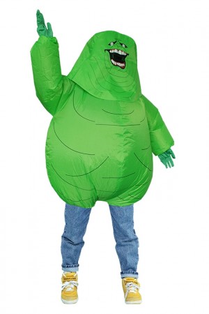 Green monster carry me inflatable costume Side tt2034