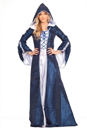 Medieval Costumes - Ladies Vintage Renaissance Medieval Halloween Costume 