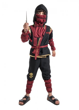 Kids Ninja Warrior Costume