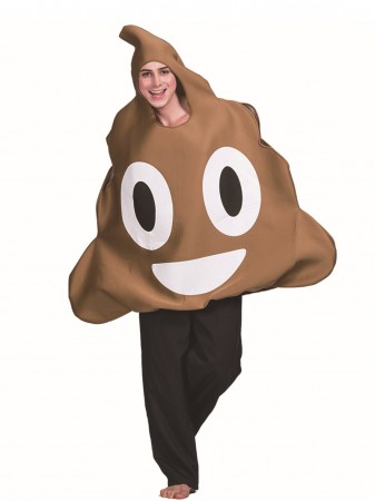 Poo Emoji Adults Costume lp1027