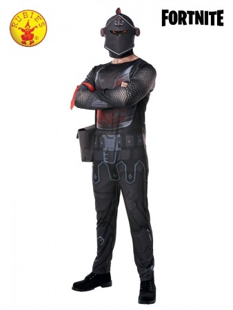 Mens Official Black Knight Fortnite Gaming Halloween Costume