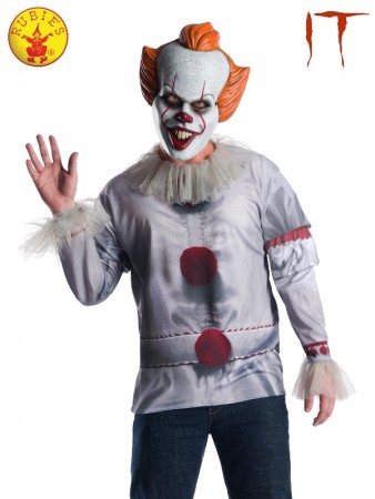Pennywise 'IT' Movie Costume Top for Adults cl700021