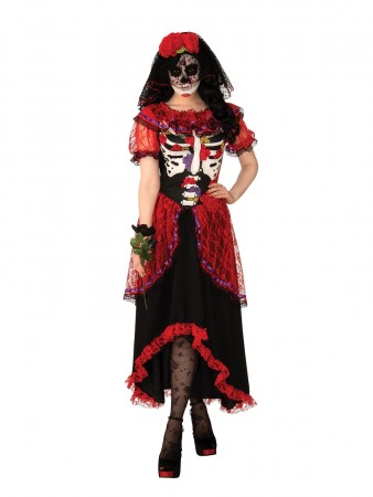 Day of the Dead Ladies Adult Costume cl700873