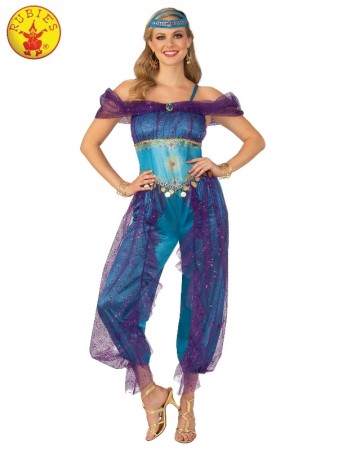 Adult Genie Jasmine Costume Adult Genie Lady Costume