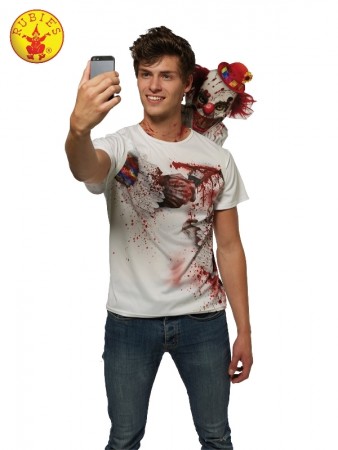 Clown Selfie Shocker Adult Costume cl820476
