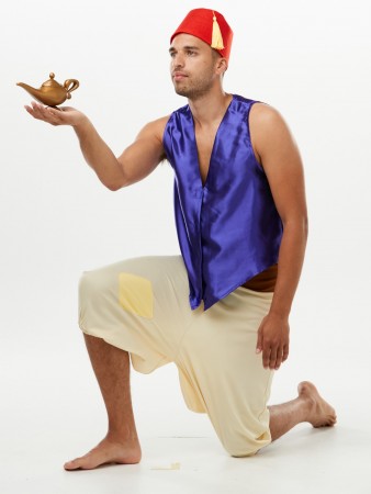 ALADDIN DELUXE COSTUME ADULT Aladdin Deluxe Costume Adult