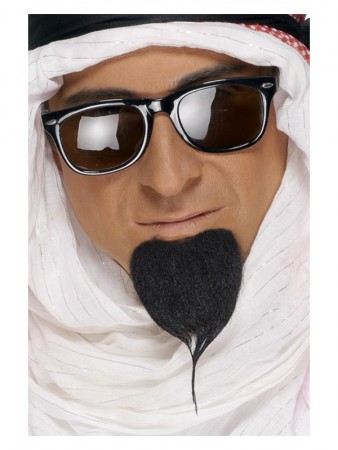 Black Fake Sheikh Beard cs11944