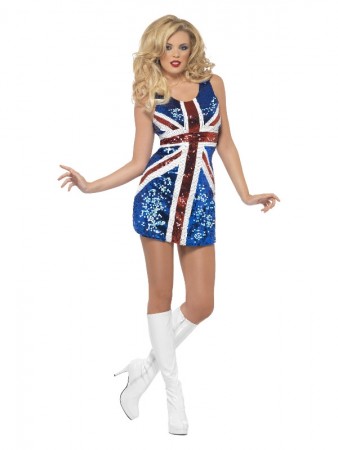 Girls Fever All Britannia Costume cs25001