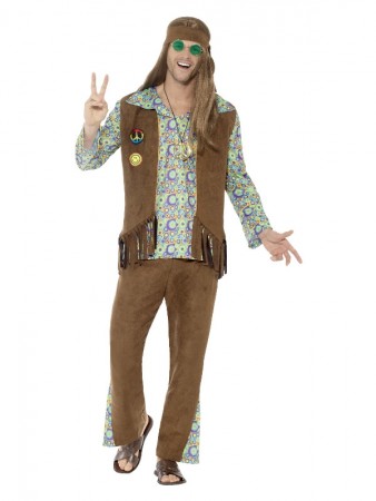 Mens 60s Hippie Costume cs43126