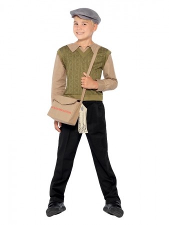 Evacuee Boy Kit Costume cs44066