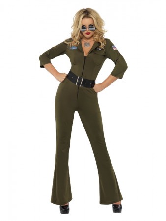 Ladies Top Gun Aviator Costume cs32811