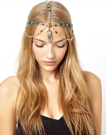 Deco Vintage Hairband Chain Headband lx0217