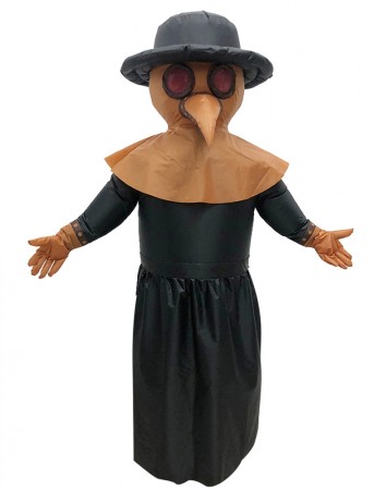 Bird Plague Doctor carry me inflatable costume