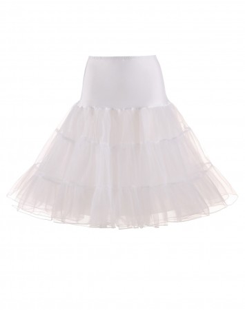 White Tutu Petticoat tt3113w