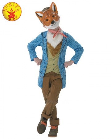 Boys Roald Dahl Fantastic Mr Fox Costume World Book Week Kids Fancy Dress