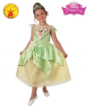 Kids Tiana Shimmer Deluxe Costume cl889220