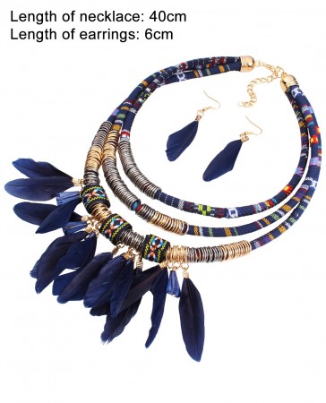 Tribal Jewellery Necklace Earrings