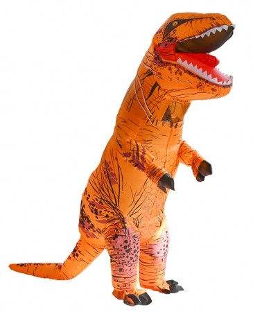 Kids Orange T-REX Inflatable Costume tt2001korange