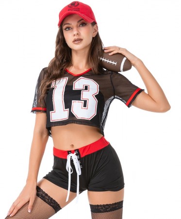 Ladies Cheerleader World Football Costume lp1096