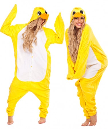Onesies & Animal Costumes Australia - Duck Onesie Animal Costume