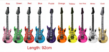 92cm Inflatable Blow Up Guitar