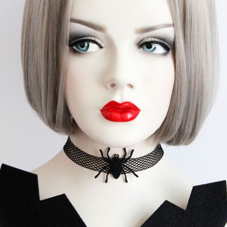 Spider Chain Lace Choker lx0214