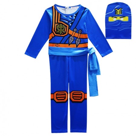 Blue Ninjago Kids Costume
