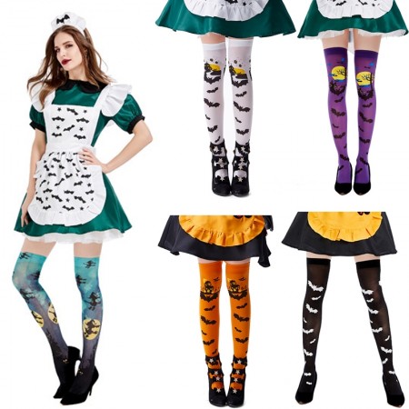 Ladies Witch Halloween Tights