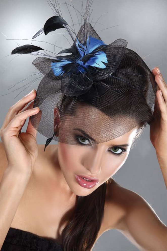 Burlesque Fascinator Costume Accessories