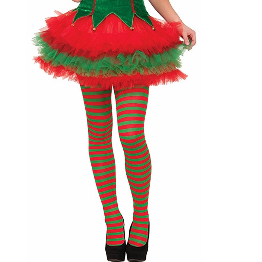 white christmas dresses Wicked Costumes Christmas Tights/Stockings Women's Fancy Dress Costume