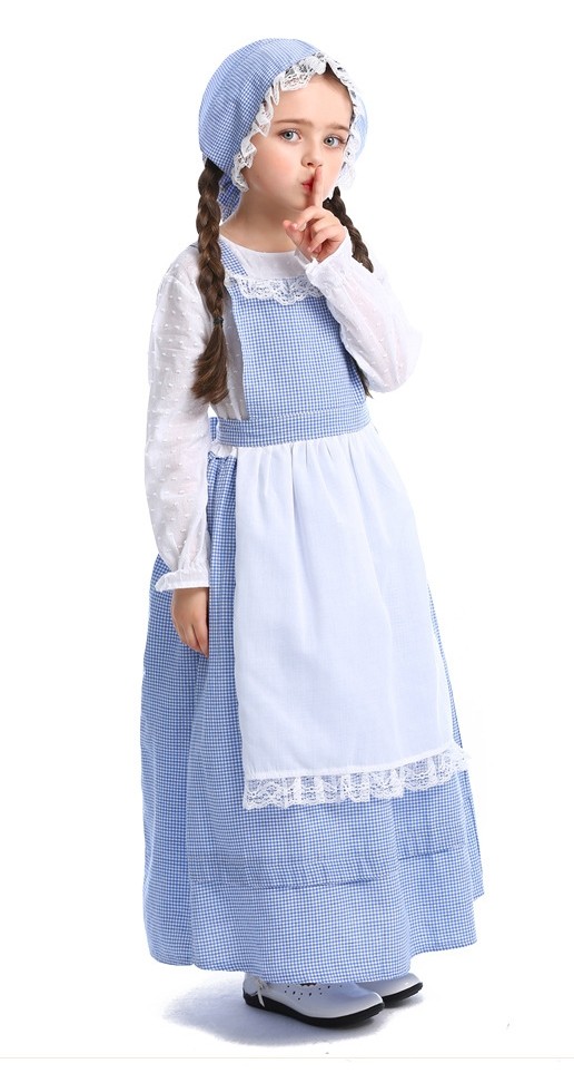 Book week fancy dress girls victorian maid 