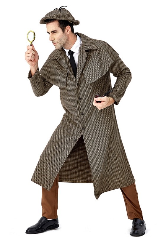Mens Sherlock Holmes Costume