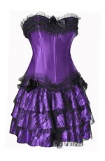 Purple Burlesque Paris Costume