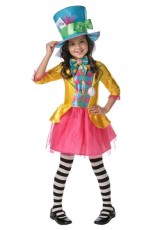Mad Hatter Girls Alice in Wonderland Costume