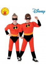 Kids Incredibles 2 Character Costume Hero Kids Jumpsuit Mask Disney Superhero