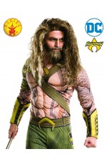  Aquaman Wig and Beard Set Justice League Superhero Mens Costume Kit
