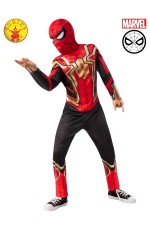 Boys spider-man no way home iron-spider costume