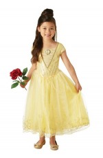 Belle Princess Disney Live Action Girls Beauty The Beast Dress Costume