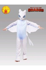 How to Train Your Dragon 3 Toothless Light Fury Child Boy Costume
