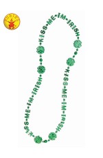 Kiss Me I'm Irish St Patrick's Day Green Beads cl65497