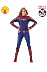 CAPTAIN MARVEL DELUXE COSTUME, ADULT