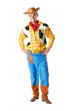 Wild West Costumes - Toy Story Woody Costume Disney Adult Mens Fancy Dress Cowboy Halloween With Wild Western Hat 