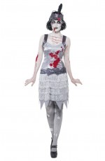 20s Zombie Flapper Costume  