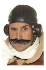 Retro Men Winter Warm Earmuff Aviator Pilot Trapper Flying Hat Cap Ski Costume Accessory 