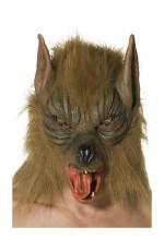 Brown Wolf Mask Latex cs33785