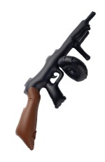 75cm Inflatable Tommy Gun Gangster Gatsby 20s Fancy Dress Costume Accessory cs34761
